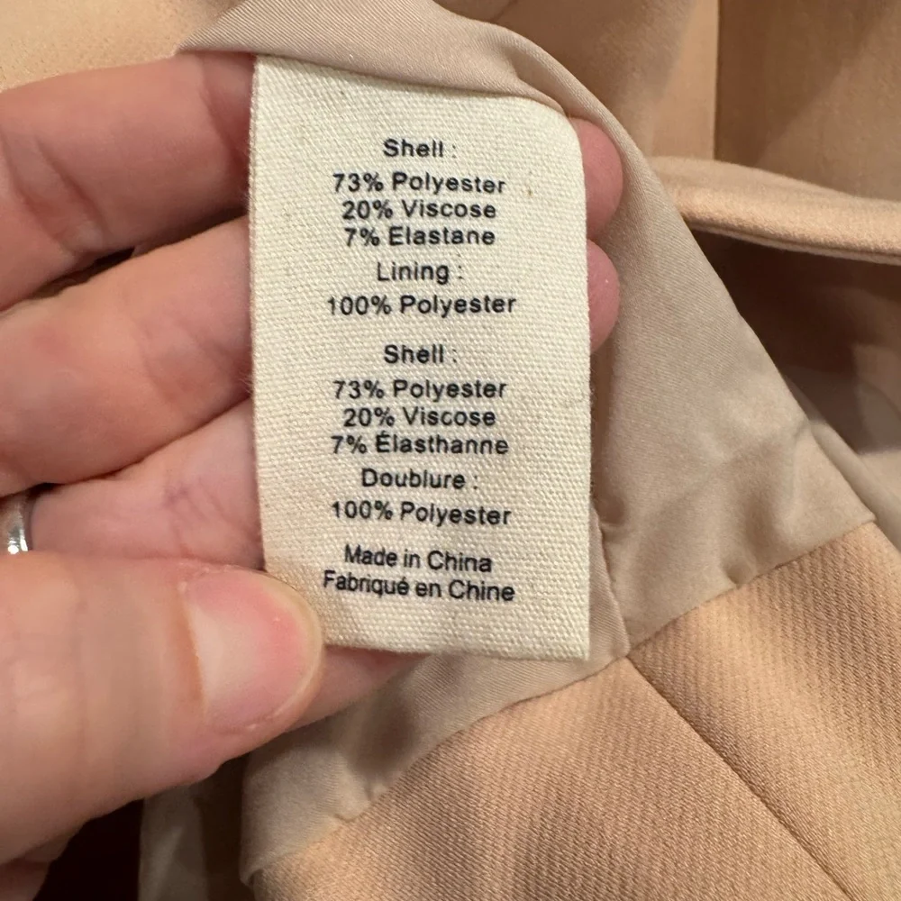 NWT L’Agence Chamberlain blazer in toasted almond - Picture 8 of 10